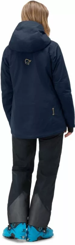 Norrøna Lofoten Gore-Tex Thermo100 Jacket W's Indigo Night -Vinterklær Salg 2023 1004 21 2295 MODEL B 6ac651e95c
