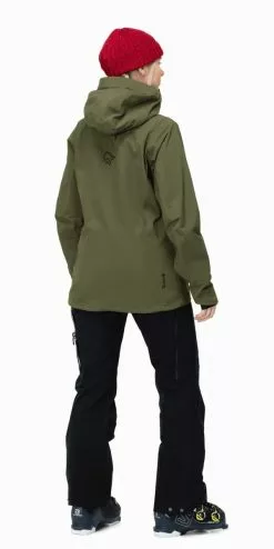Norrøna Lofoten Gore-Tex Pro Jacket W's Olive Night -Vinterklær Salg 2023 1031203301 MODEL B 36 df0da52b8f