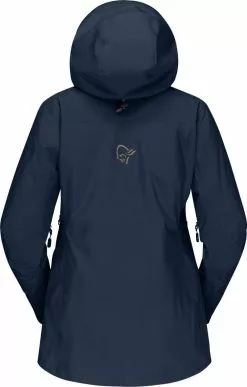 Norrøna Lofoten Gore-Tex Jacket W's Indigo Night -Vinterklær Salg 2023 1039 20 2295 PACKSHOT B 9fc8e5c50c