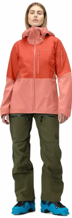 Norrøna Lofoten Gore-Tex Jacket W's Orange Alert/Peach Amber -Vinterklær Salg 2023 1039 20 5628 model f 57c02bb28d