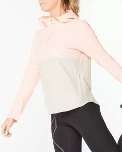 2XU Aero Jacket W Pop Coral/Oatmeal Reflective -Vinterklær Salg 2023 122807 2xu 2 d8b00718f1