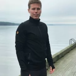 Tufte Wear M Falcon Jacket Black -Vinterklær Salg 2023 1301 TUFTE M WOOL FLEECE BLACK