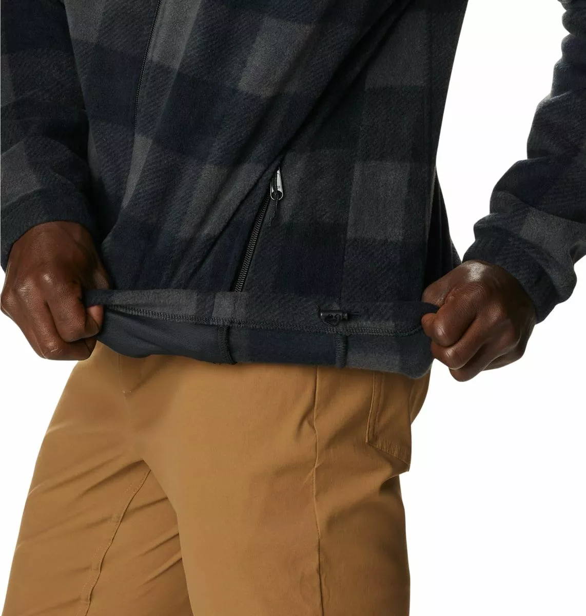 Columbia Steens Mountain Printed Jacket Black Check Pri 5 Columbia Steens Mountain Printed Jacket Black Check Pri - Bilde 3