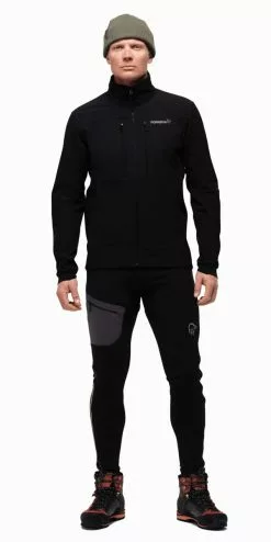 Norrøna Trollveggen Hiloflex200 Jacket M's Caviar -Vinterklær Salg 2023 1601207718 MODEL 36 663ffe4a0c