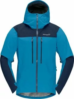 Norrøna Trollveggen Gore-Tex Pro Light Jacket M's Hawaiian Surf/Indigo Night