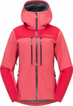 Norrøna Trollveggen Gore-Tex Pro Light Jacket W's Honeysuckle/Virtual Pink