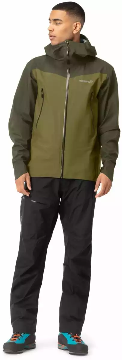 Norrøna Falketind Gore-Tex Jacket M's Olive Night/Olive Drab 5 Norrøna Falketind Gore-Tex Jacket M's Olive Night/Olive Drab - Bilde 3
