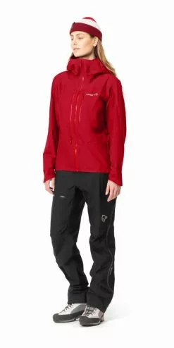 Norrøna Falketind Gore-Tex Paclite Jacket W's Jester Red/True Red -Vinterklær Salg 2023 1814 22 113 1 6d901d48c7