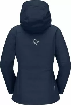 Norrøna Falketind Gore-Tex Paclite Jacket W's Indigo Night -Vinterklær Salg 2023 1814 22 2295 packshot b 0145943772