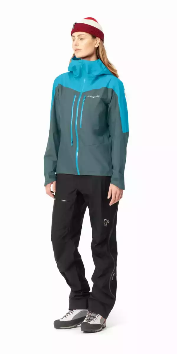 Norrøna Falketind Gore-Tex Paclite Jacket W's Aquarius/North Atlantic 6 Norrøna Falketind Gore-Tex Paclite Jacket W's Aquarius/North Atlantic - Bilde 4