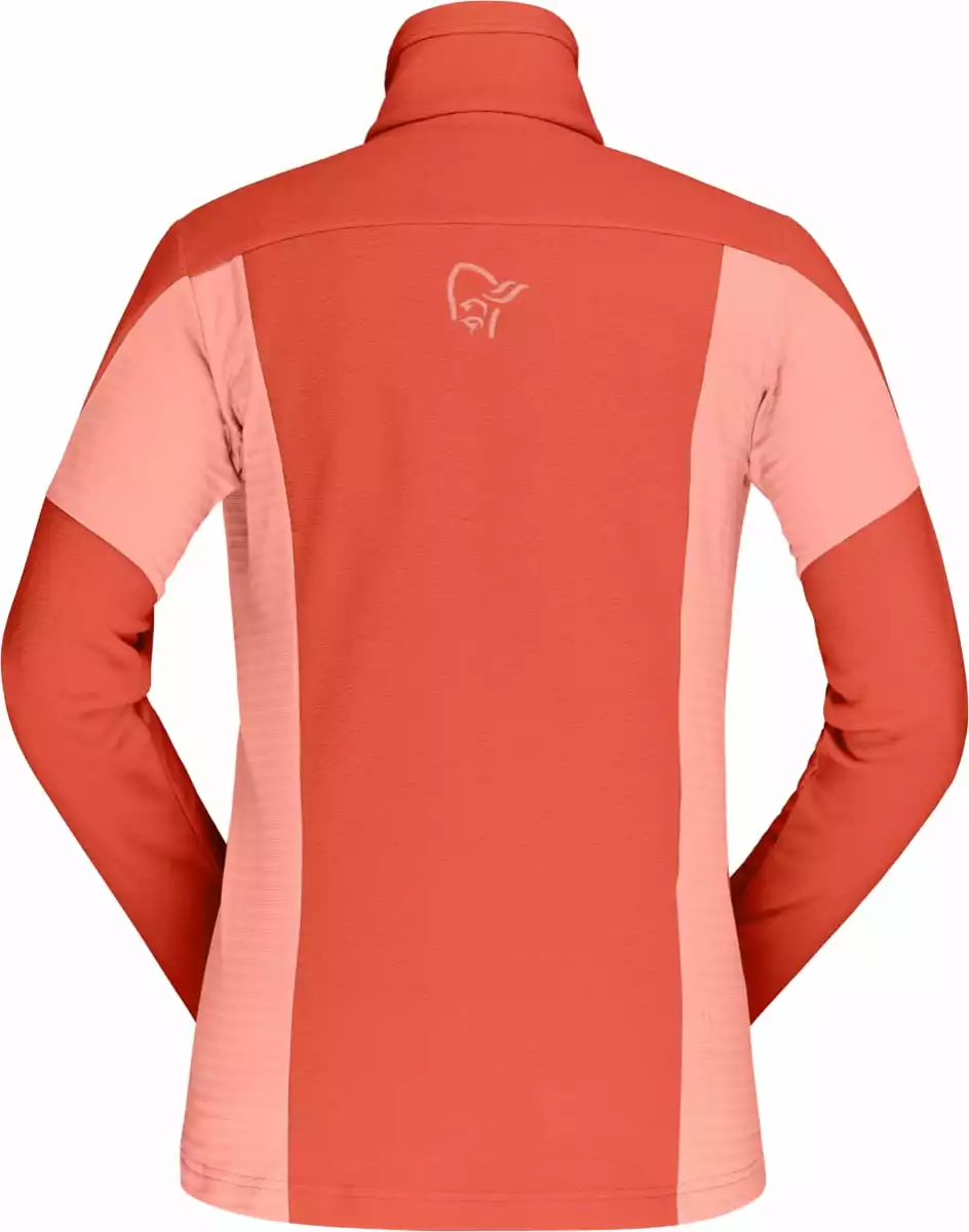 Norrøna Falketind Warm1 Jacket (W) Orange Alert/Peach Amber 6 Norrøna Falketind Warm1 Jacket (W) Orange Alert/Peach Amber - Bilde 4