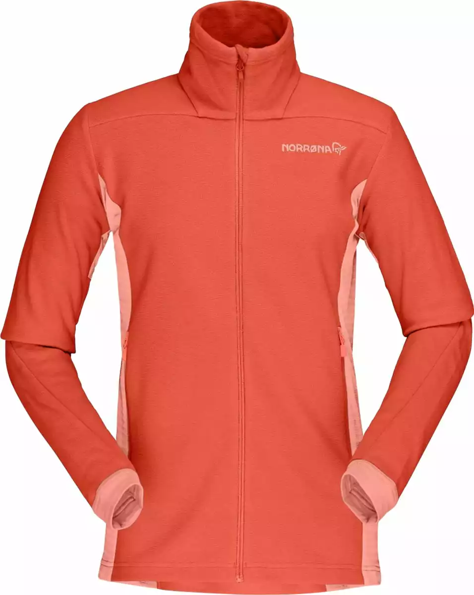 Norrøna Falketind Warm1 Jacket (W) Orange Alert/Peach Amber 3 Norrøna Falketind Warm1 Jacket (W) Orange Alert/Peach Amber