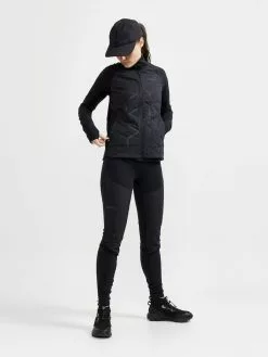 Craft Adv Subz Jacket 2 W Black -Vinterklær Salg 2023 1911311 999000 ADV SubZ Jacket 2 W Closeup5 Preview 82534fa36a