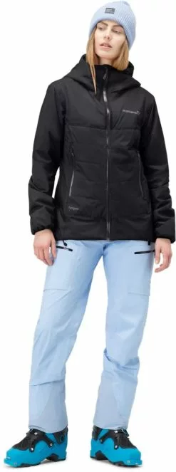 Norrøna Lyngen Dri2 Thermo60 Jacket W's Caviar -Vinterklær Salg 2023 2013 21 7718 model f 4130b66171
