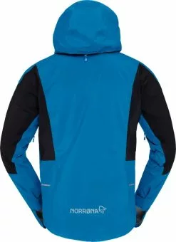 Norrøna Fjørå Gore-Tex Pro Jacket M's Mykonos Blue -Vinterklær Salg 2023 2205 23 6000 packshot b eaacb7df63