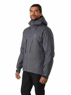 Arc'teryx Alpha AR Jacket Men's Wildchild -Vinterklær Salg 2023 25434 Alpha AR Jacket M Meteor Front View S21 bced7fe1a4