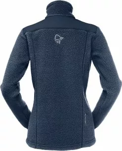 Norrøna Trollveggen Thermal Pro Jacket (W) Indigo Night -Vinterklær Salg 2023 3032 16 2295 PACKSHOT B 25faba2e55
