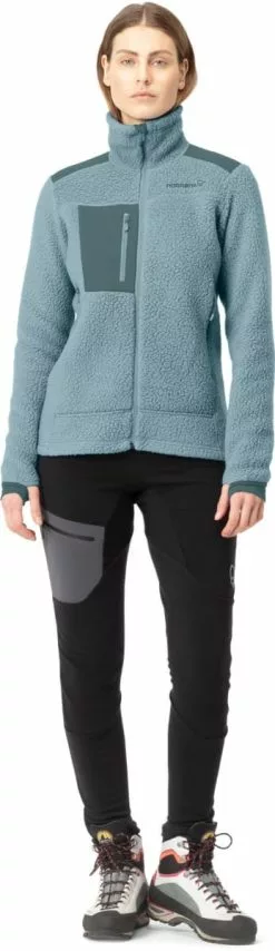 Norrøna Trollveggen Thermal Pro Jacket (W) Tourmaline -Vinterklær Salg 2023 3032 16 6615 model f 7ac594d513