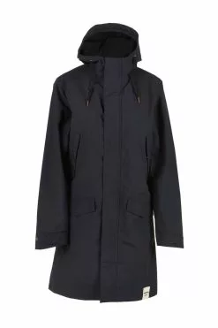 Tretorn Womens Rain Jacket From The Sea Deep End Black