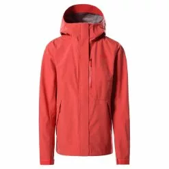 The North Face W Dryzzle Futurelight Jacket Horizon Red Heather