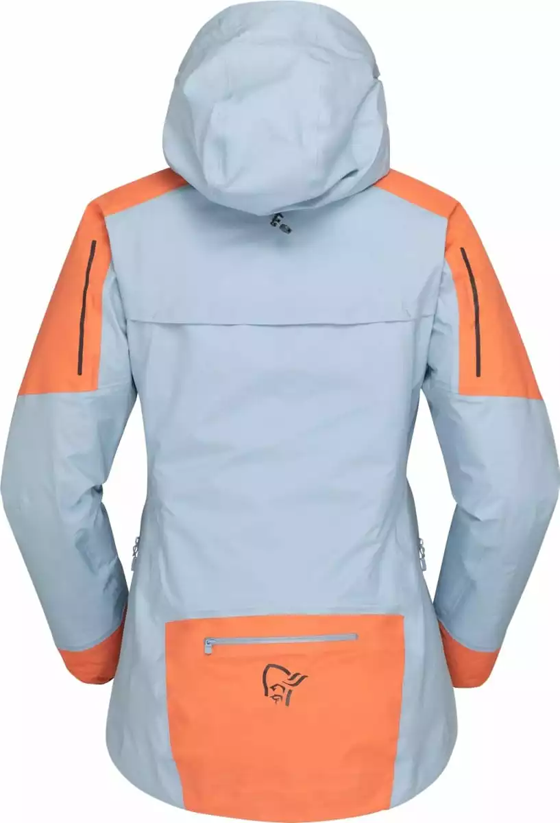 Norrøna Senja Gore-Tex Active Jacket W's Flamingo/Blue Fog 8 Norrøna Senja Gore-Tex Active Jacket W's Flamingo/Blue Fog - Bilde 6