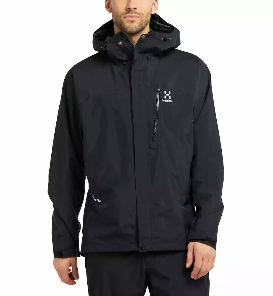 Haglöfs Astral GTX Jacket Men True Black 6 Haglöfs Astral GTX Jacket Men True Black - Bilde 4