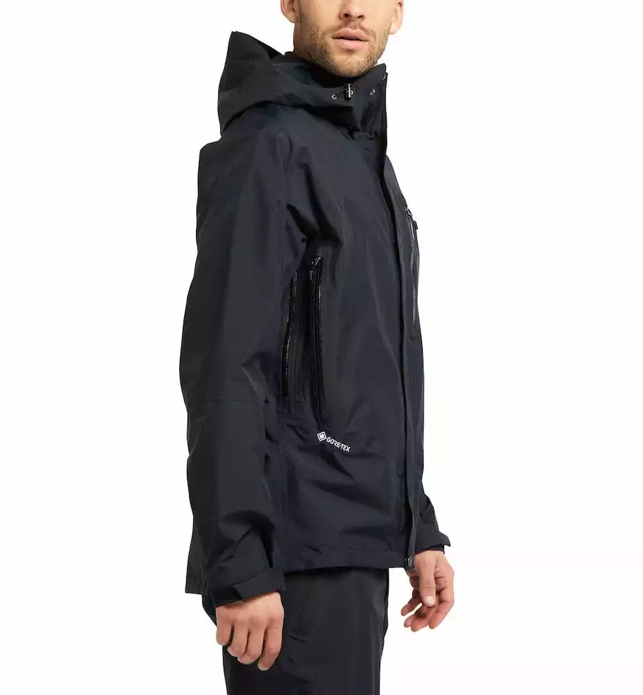 Haglöfs Astral GTX Jacket Men True Black 4 Haglöfs Astral GTX Jacket Men True Black - Bilde 2