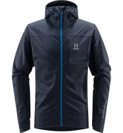 Haglöfs L.I.M Hybrid Softshell Jacket Men Tarn Blue/Nordic Blue