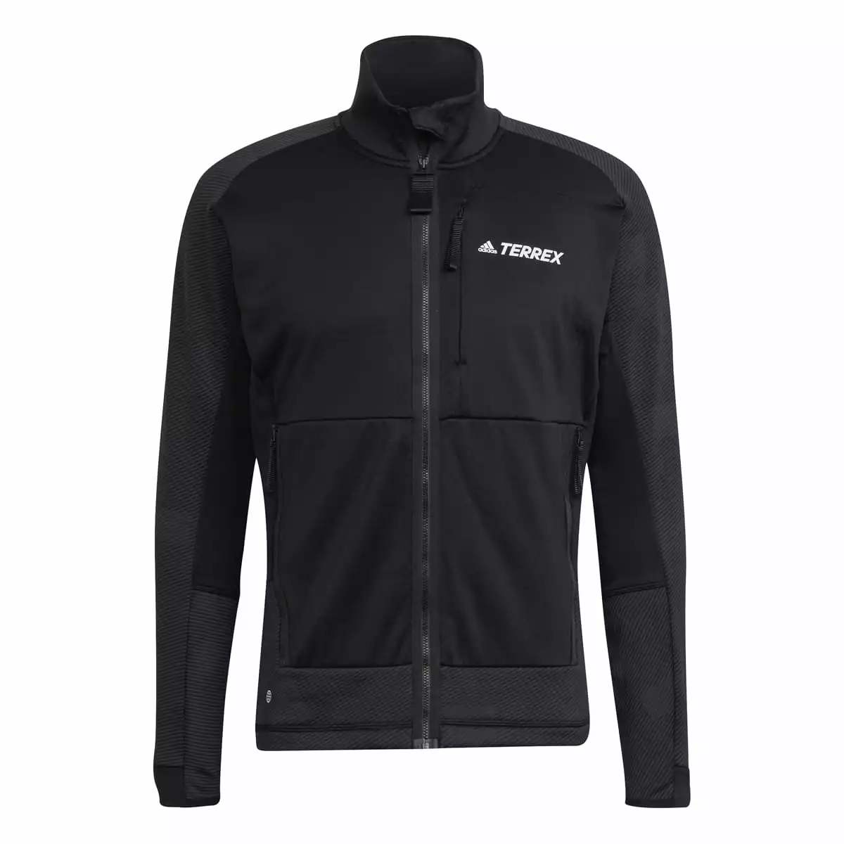 Adidas M TX Flooce Jacket Black 3 Adidas M TX Flooce Jacket Black