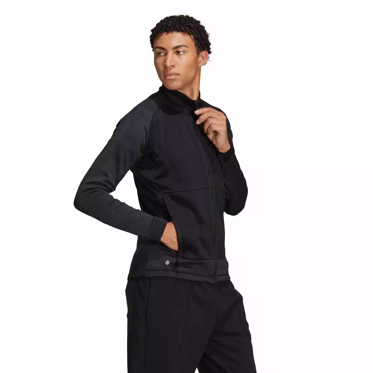 Adidas M TX Flooce Jacket Black 7 Adidas M TX Flooce Jacket Black - Bilde 5