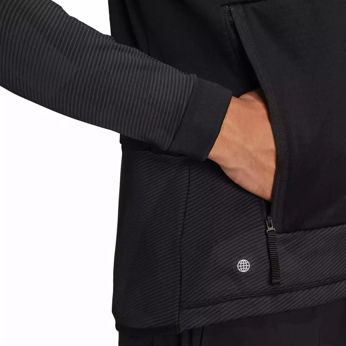 Adidas M TX Flooce Jacket Black 4 Adidas M TX Flooce Jacket Black - Bilde 2