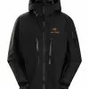 Arc'teryx Alpha SV Jacket Men's 24k Black -Vinterklær Salg 2023 Alpha SV Jacket 24K Black 494b9154b6