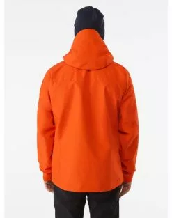 Arc'teryx Alpha SV Jacket Men's 24k Black -Vinterklær Salg 2023 Alpha SV Jacket Phenom Back View 58c54bc215