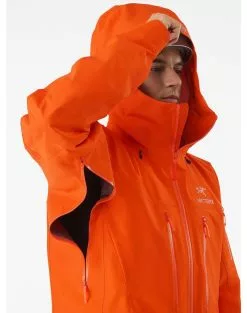 Arc'teryx Alpha SV Jacket Men's 24k Black -Vinterklær Salg 2023 Alpha SV Jacket Phenom Pit Zip 58ba7328b1