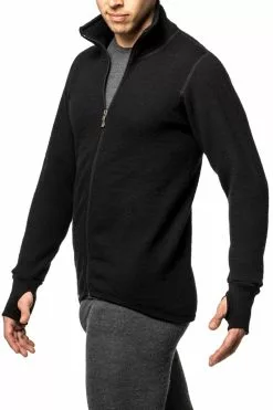 Woolpower Full Zip Jacket 600 Black -Vinterklær Salg 2023 BLACK 03062015 03062015 DSC0065 5 3 dfcbdf3706