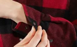 Fjällräven Canada Wool Padded Jacket Women's Stone Grey -Vinterklær Salg 2023 F89000 FW19 e canada wool padded jacket w fjaellraeven 21 76535adf35