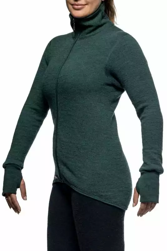 Woolpower Full Zip Jacket 400 Forest Green 8 Woolpower Full Zip Jacket 400 Forest Green - Bilde 6