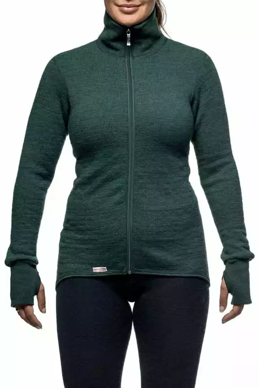 Woolpower Full Zip Jacket 400 Forest Green 9 Woolpower Full Zip Jacket 400 Forest Green - Bilde 7