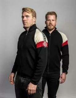 Dale Of Norway Geilo Masc Jacket Black/Off White/Raspberry -Vinterklær Salg 2023 Geilo masc F Aleksander Kjetil 02 e52b982001