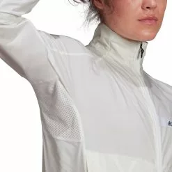 Adidas W Mt Wind Jacket Nondye -Vinterklær Salg 2023 HD6395 9 APPAREL On20Model Detail20View202 white 3d4968ca04