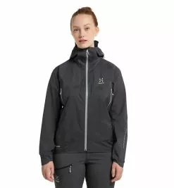 Haglöfs L.I.M GTX Active Jacket Women Magnetite -Vinterklær Salg 2023 Haglofs LIM GTX Active Jacket Women Magnetite 4 697a6ef354