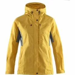 Fjällräven Kaipak Jacket W Ochre-Super Grey