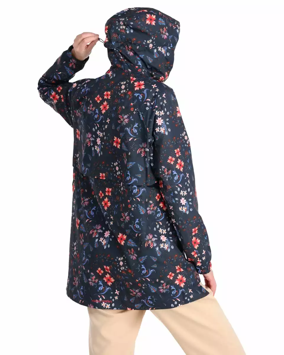 Kari Traa Ane Long Wind Jacket Royal 6 Kari Traa Ane Long Wind Jacket Royal - Bilde 4