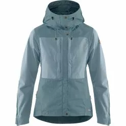Fjällräven Keb Jacket W Clay Blue-Mineral Blue