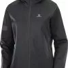 Salomon GTX W Shell Jacket W Black -Vinterklær Salg 2023 LC1599800 GHO gtxwssoftshelljacket black run w b834073045