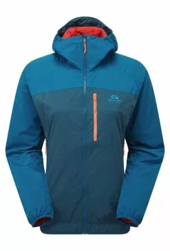 Mountain Equipment Aerotherm Wmns Jacket Majolica/Alto Blue