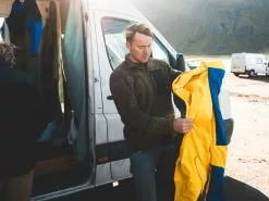 Norrøna Warm3 Jacket M's Olive Night -Vinterklær Salg 2023 NORRONA WARM 3 DETAIL7 2bf3cb4b29