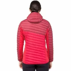 Mountain Equipment Particle Hooded Wmns Jacket Capsicum / Tibetan Red -Vinterklær Salg 2023 Particle hooded wmns 2 c72b197984