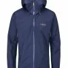 Rab Downpour Plus 2.0 Jacket Deep Ink -Vinterklær Salg 2023 QWG 78 DI 1 0c847bdaac