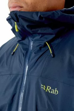 Rab Downpour Plus 2.0 Jacket Deep Ink -Vinterklær Salg 2023 QWG 78 DI 9 752efda954